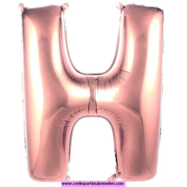 H Rose Folyo Balon